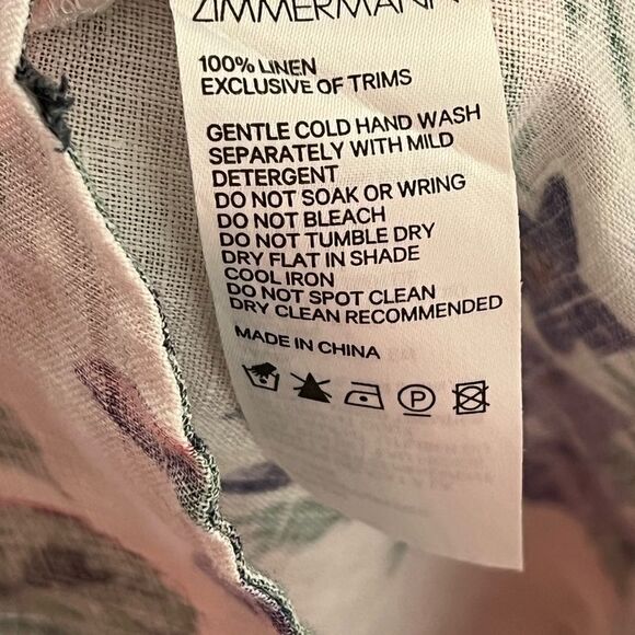 Zimmermann Floral Print Summer Dress - Picture 4 of 5